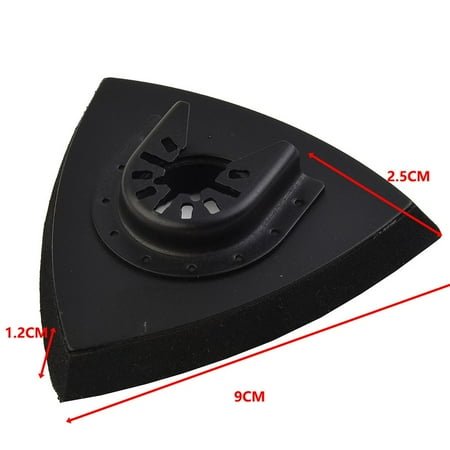 

Triangular Oscillating Tool Sanding Pad Quick Release 82mm Fit Multi Tool 1PCS