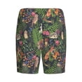 thumbnail image 7 of Daiia Forest Animals And Plants Mens Woven Stretch Pajama Short,Short Pajama Pants-3X-Large, 7 of 7