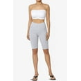 thumbnail image 6 of Women's Basic Stretch Cotton Span High Waist Above Knee Bermuda Short Leggings, 6 of 7