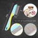 thumbnail image 3 of 2 Pack Dog Combs, Premium Cat Comb for Removing Tangles, Knots and Floating Hair. Stainless Steel Dog Grooming Tools, Metal Flea Comb, 3 of 4