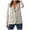 Light Gray, variant on Women's Notched Lapel One Button Long Sleeve Washed Business Denim Blazer (Light Purple, XL)