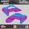 thumbnail image 2 of Kalair GFX Graphics Kit for Husqvarna MX 2 STROKE TC125 and TC250 (2023+) Serenity Series, 2 of 5