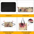 thumbnail image 4 of Bohemian Color Waterproof Picnic Blanket with Foldable Zipper, Suitable for Outdoor Use, Suitable for Travel, Camping, Beaches, Parks, Grasslands, Picnic Blanket Accessories, 4 of 8
