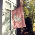 thumbnail image 2 of Caroline's Treasures BB7857CHF Crested Duck Pink Check Flag Canvas House Size , Large, multicolor, 2 of 4