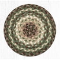 thumbnail image 1 of Capitol Importing 46-786 10 x 10 Po MS-786 Échantillon Rond - Taupe&44; Brun Foncé & Cactus, 1 of 1