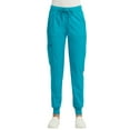Scrubstar Women's Ultimate Stretch Twill Yoga Drawstring Cargo Jogger