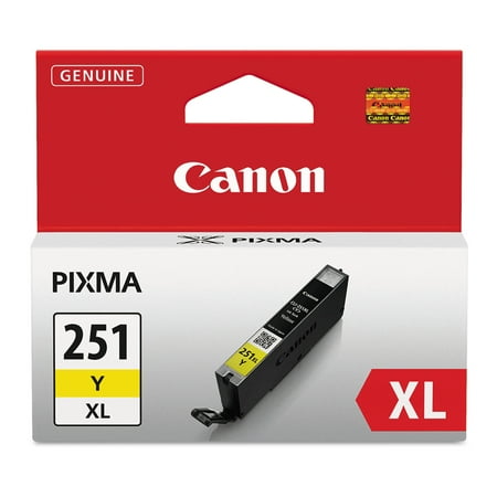 UPC: 0013803151534 | Canon 6451B001 (CLI-251XL) High-Yield Ink 11 mL Yellow