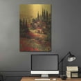 thumbnail image 5 of Luxe Metal Art 'Toscano Valley I' by Art Fronckowiak, Metal Wall Art, 24"x36", 5 of 7