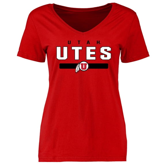 Women's Red Utah Utes Team Strong T-Shirt