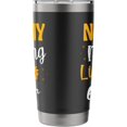 thumbnail image 4 of Nanny Making Life Easier Babysitting Babysitter Stainless Steel Insulated Tumbler Black 20 oz, 4 of 7