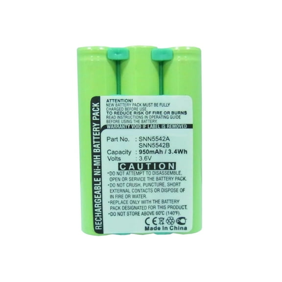 Batteries N Accessories BNA-WB-H8337 Cell Phone Battery - Ni-MH, 3.6V, 800mAh, Ultra High Capacity Battery - Replacement for Motorola SNN5542A, SNN5542B Battery