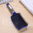 thumbnail image 2 of Peine Rizador Peine para masaje del cuero cabelludo, cepillo antiestático para peinado de cabello rizado recto (azul Ygjytge Cuidado Belleza, 2 of 6