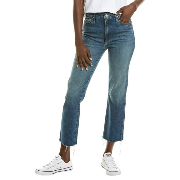 Black Orchid womens Brooke On My Mind Crop Straight Jean, 24, Blue