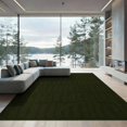 thumbnail image 2 of ODIKA 8'x10' Olive Green Deep Abstract Design Washable Area Rug Contemporary Pattern with Dots Durable, Non-Slip for Living Room, Under Sectional, Family, 2 of 7