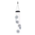 thumbnail image 4 of Luz solar de carillones de viento de girasol Jadeshay campanas de viento solares LED Plástico NI-CD, 4 of 8