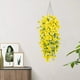 thumbnail image 5 of HWRETIE - Enredadera artificial de gloria de la mañana,eucalipto de 5 tenedores,planta de imitación de seda,ratán para colgar en la pared de casa o boda,75 cm,4 unidades, 5 of 9