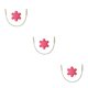 thumbnail image 1 of Divisor de Audio de 3,5mm Inteprter Adaptador de Auriculares Color Rosado, 1 of 6