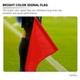thumbnail image 4 of SHISUYAN 3pcs Competition Flags Hand Waving Flags Referee Flags Signal Flags, 4 of 7