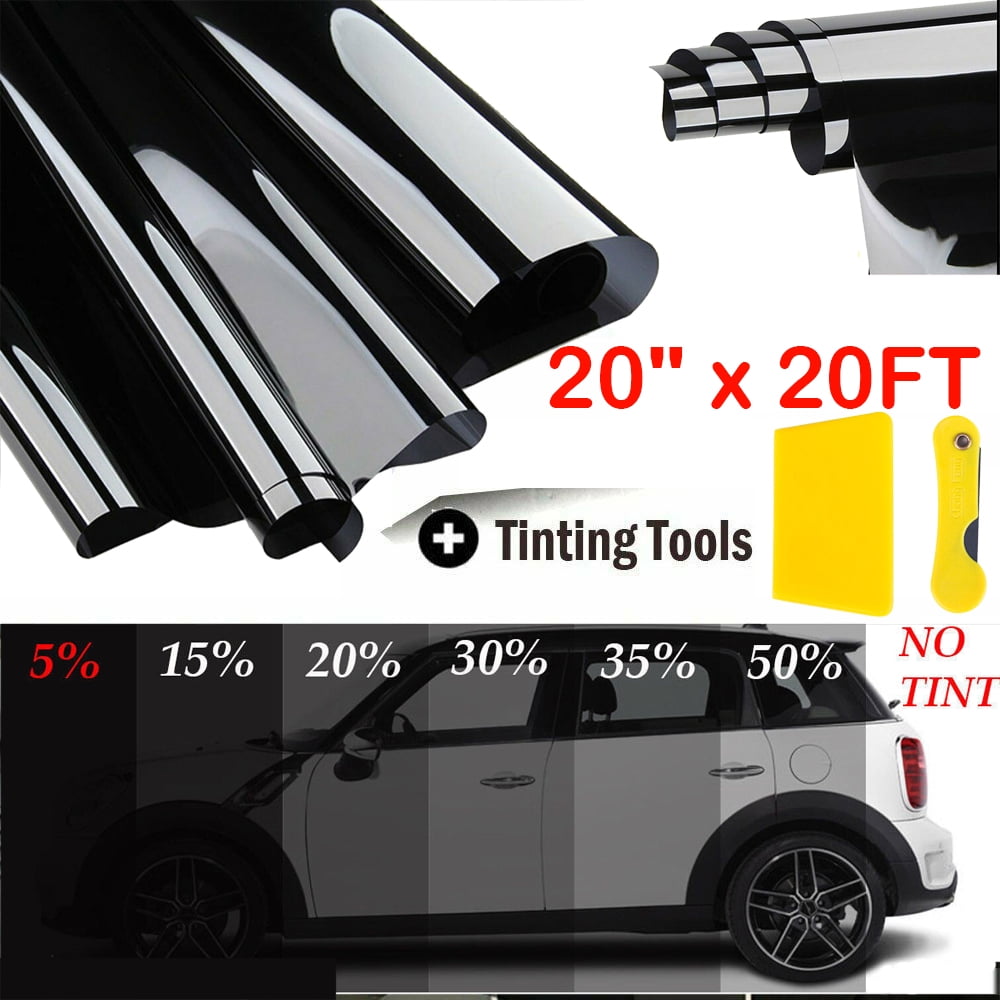 1-5 Roll Uncut Window Tint Film 5% 35% VLT 99% UV Rejection For Car Home Office 