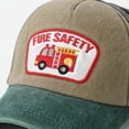 thumbnail image 6 of Toddler Girls Boys Washed Cotton Baseball Cap Adjustable Ponytail Design Hat Kids Outdoor Daily Wear Breathable Sun Cap Gibobby,3-8 Years,Black, 6 of 7
