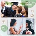 thumbnail image 2 of Maoww Tassel Decoration Hanging Date Drop Tassel Pendant Polyester Graduation Cap Drop Prop, Green, 2 of 7