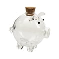 thumbnail image 4 of Glass Piggy Bank, ahorro de escritorio frasco de escritorio transparente Organizador de almacenamiento de almacenamiento Caja de ahorro de dinero para Estilo B, 4 of 8