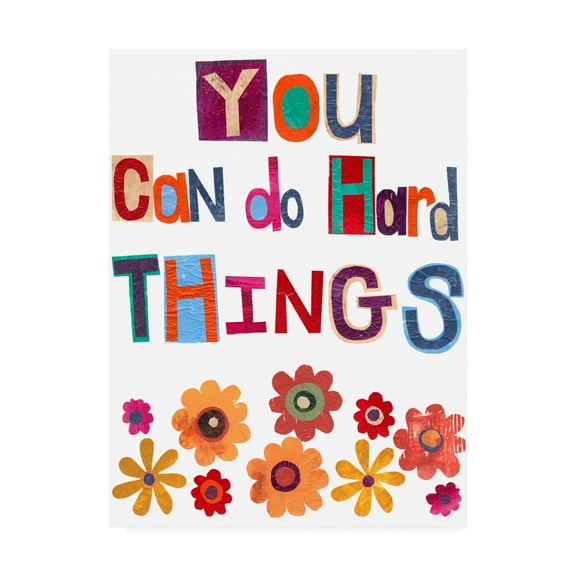 Trademark Fine Art 'Positive Power IV' Canvas Art by Regina Moore