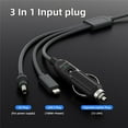 thumbnail image 2 of Starlink Mini 3 in 1 DC Power Cable 16.4FT, 100W  USB C 12-24V Cigarette Lighter Plug and DC Male Power Cable Cord for Starlink Mini, Plug and Play Starlink Mini Accessories, 2 of 13