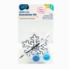 Hello Hobby Plastic Snowflake Suncatcher Kit