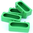 thumbnail image 4 of OATIPHO 10Pcs Green Parrot Feeder with Tasteless Material for Bird Supplies, 4 of 8