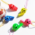 thumbnail image 3 of Vogacara Mini silbato bonito con cuerda de plástico multifunción para fútbol, herramienta de juicio, árbitro, silbatos deportivos para Juegos de césped, 3 of 6