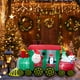 thumbnail image 1 of Inflable Navidad Tren Navideño IMAR 2.40 Mts Luz Led, 1 of 4