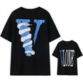 thumbnail image 3 of Estatua de la Libertad Hip Hop Camiseta Letra Impresión Algodón Moda Suelta Pareja Crew Top para GenMaiGou, 3 of 5