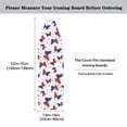 thumbnail image 5 of HELLHERO Ironing Board Protector Cover Resist Scorching Iron Padding Covers Butterflies and Stars with Non-Slip Tailor Shop, 5 of 5