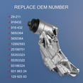 thumbnail image 3 of JDMSPEED Enfriador de aceite de motor con conjunto de filtro de aceite 93186324 Reemplazo para GM Chevrolet Cruze Aveo Aveo5 Sonic Reemplazo para Pontiac G3 Reemplazo para Saturn Astra 1.6L 1.8L Reemp, 3 of 5