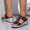 Black, variant on Wedges Heels for Women Open Square Toe Platform Slides Summer Trendy Cutout Sandals Slip on Slippers Dress Beach Shoes White Size 9