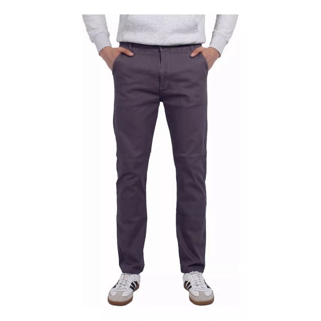 Pantalon Slim Fit Gabardina Hombre Js Rav-v