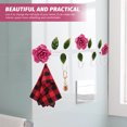 thumbnail image 5 of DEEPCRAFF 1Set Farmhouse Wall Hooks in Rosy Color for Bathroom and Kitchen 11.8x1.7x7.5in, 5 of 8
