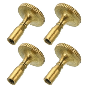 Uxcell Lamp Turn Switch Knob On/Off Replacement Twist Knobs for Lamp Socket, Gold Bronze 4 Pack