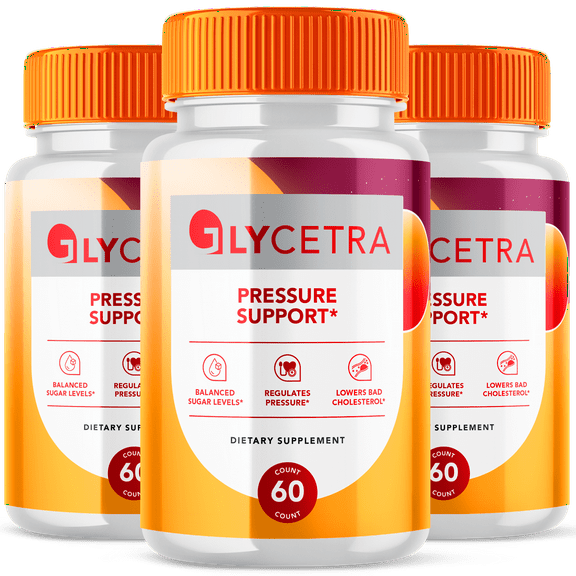 Glycetra Capsules Advanced Formula Vitmain Supplement 180 Capsules