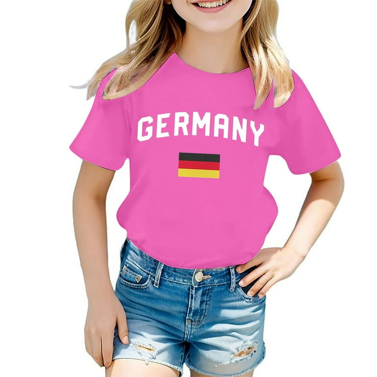 Otqutp 2025 Germany Youth Soccer Breathable Dry-Fit Football Shirt