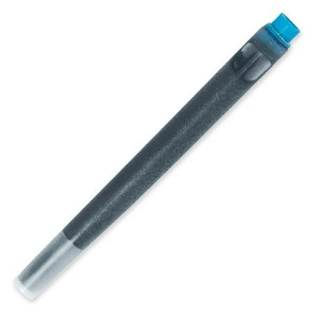 3 PACKS: Parker Quink Permanent Ink Fountain Pen Refill Cartridges, 15 Blue Ink Refills