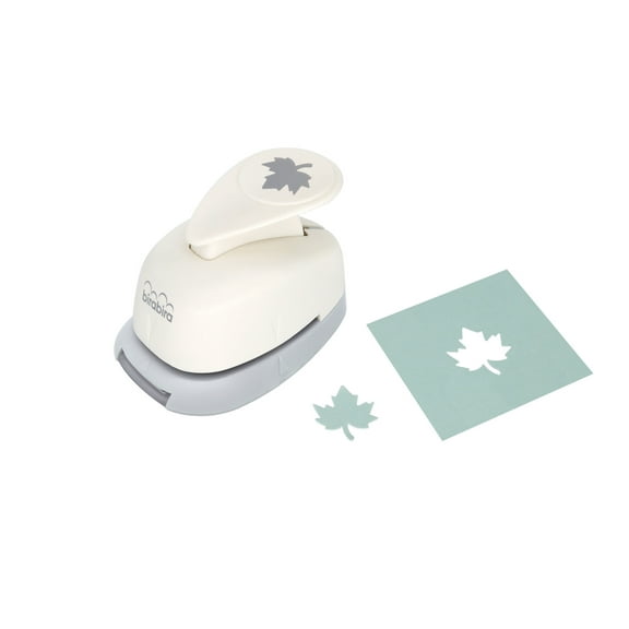 Bira Craft 5/8 inch Maple Leaf Shape Lever Action Craft Punch, Autumn Punch, Halloween Punch, for Paper Crafting Scrapbooking