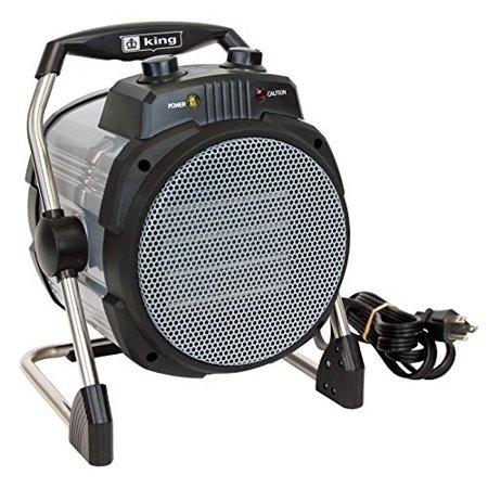 King Electric 120 Volt 1500 Watt Portable Ceramic Worke Heater King Electric 120 Volt 1500 Watt Portable Ceramic Worke Heater Silver