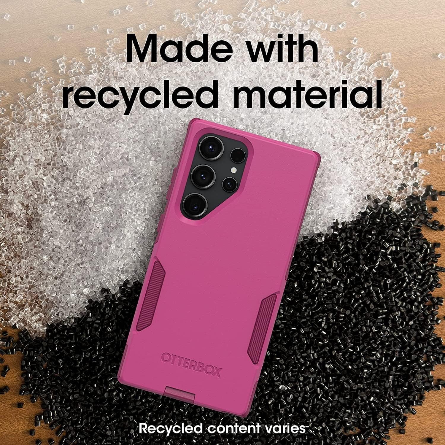 OtterBox Galaxy S23 Ultra Slim & Tough Commuter Series Case Samsung, Into The Fuchsia Pink