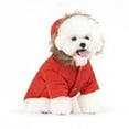 thumbnail image 3 of Dog Doggie Down Jacket Hoodie Coat Pet Clothes Warm Clothing For Small Dogs Winter, 3 of 5