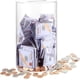 thumbnail image 1 of Alcancía para adultos Rompe para abrir, hucha transparente Frasco de ahorros Efectivo y moneda, Tamaño perfecto 8 "H X 5" Diámetro para adultos Niños Cumpleaños Decoración del hogar, 1 of 5