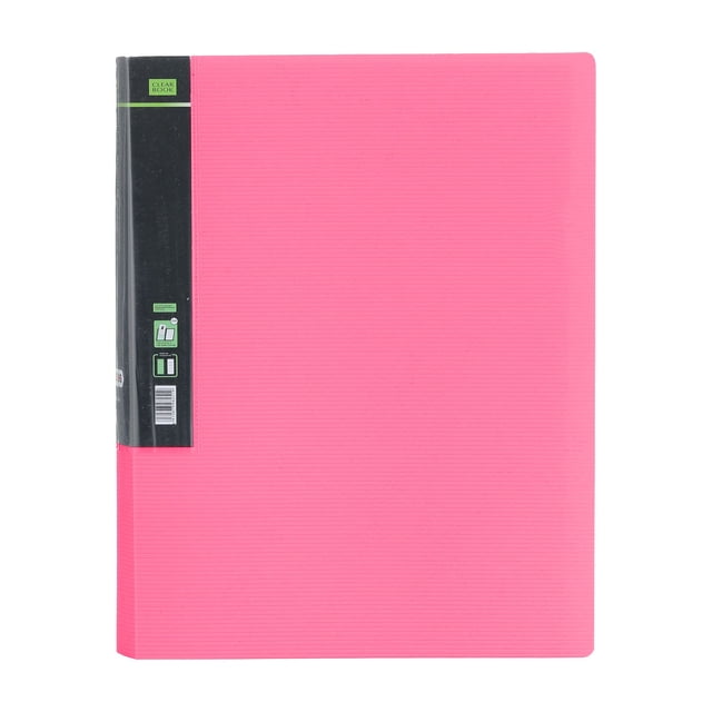 pdqouc 9x12 Inch Multi-Page Artwork Storage Book, Durable Presentation Folder with Clear Protective Sheets for Organizing Paintings, Papers and Important Documents
