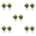 thumbnail image 2 of Yuarrent 2 piezas de ramas de limón artificiales, fáciles de limpiar, amplia aplicación para cualquier espacio, bajo mantenimiento, fresa Type2 NO2, 2 of 6