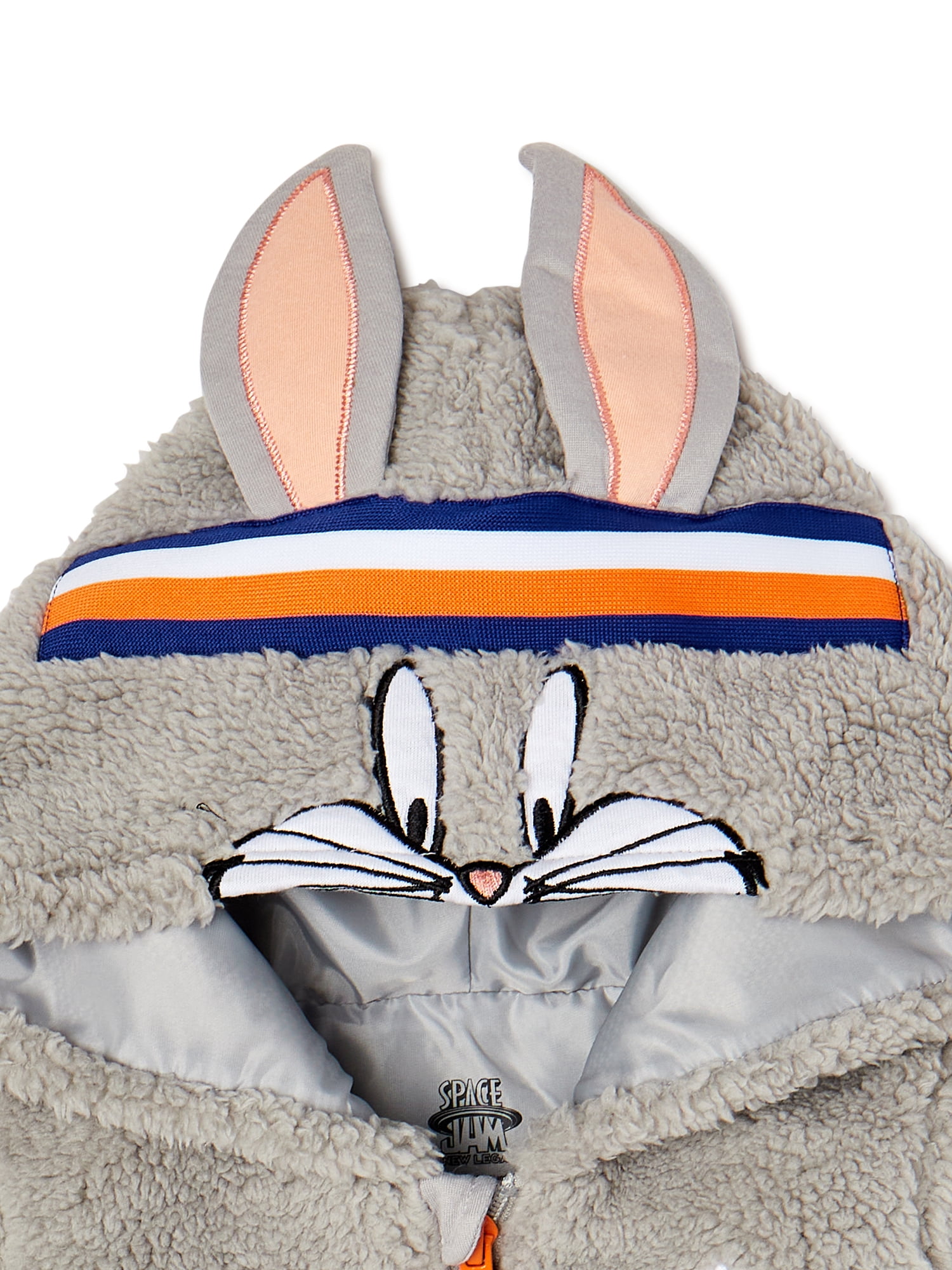Space Jam Baby and Toddler Boy Sherpa Cosplay Hoodie, Sizes 12M-5T